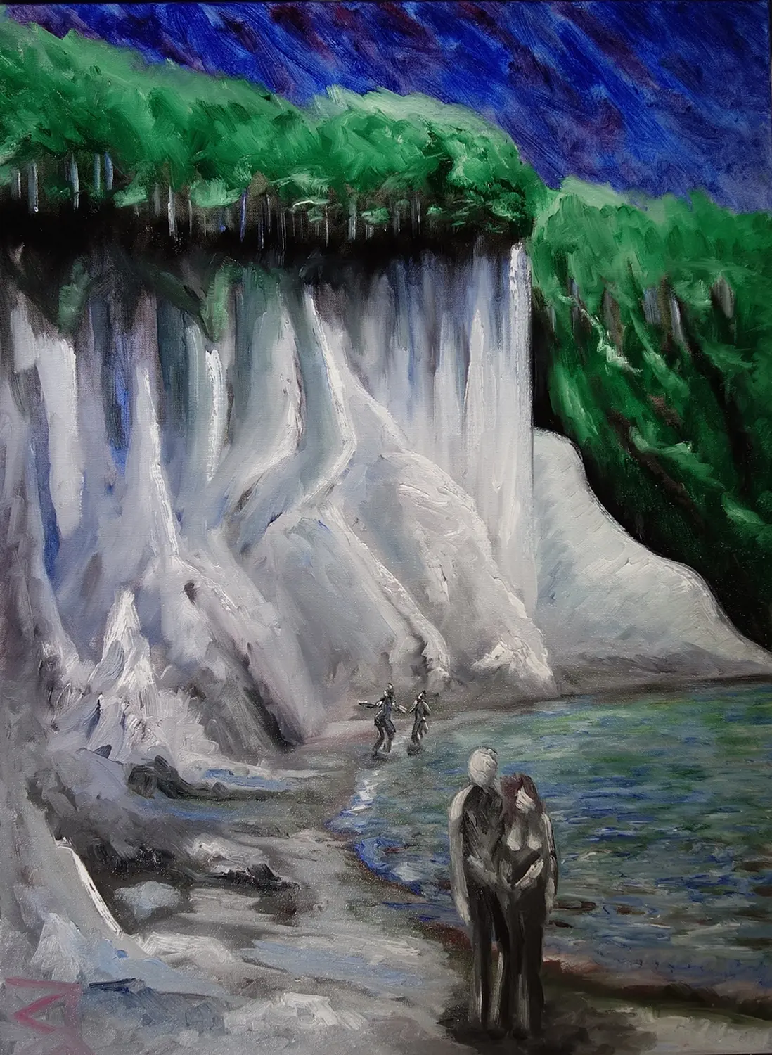 Malerfürst von Rügen Mädchengemälde