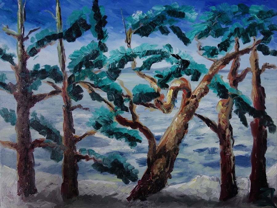 Malerfürst von Rügen Mädchengemälde