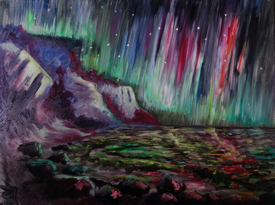 Malerfürst von Rügen Mädchengemälde