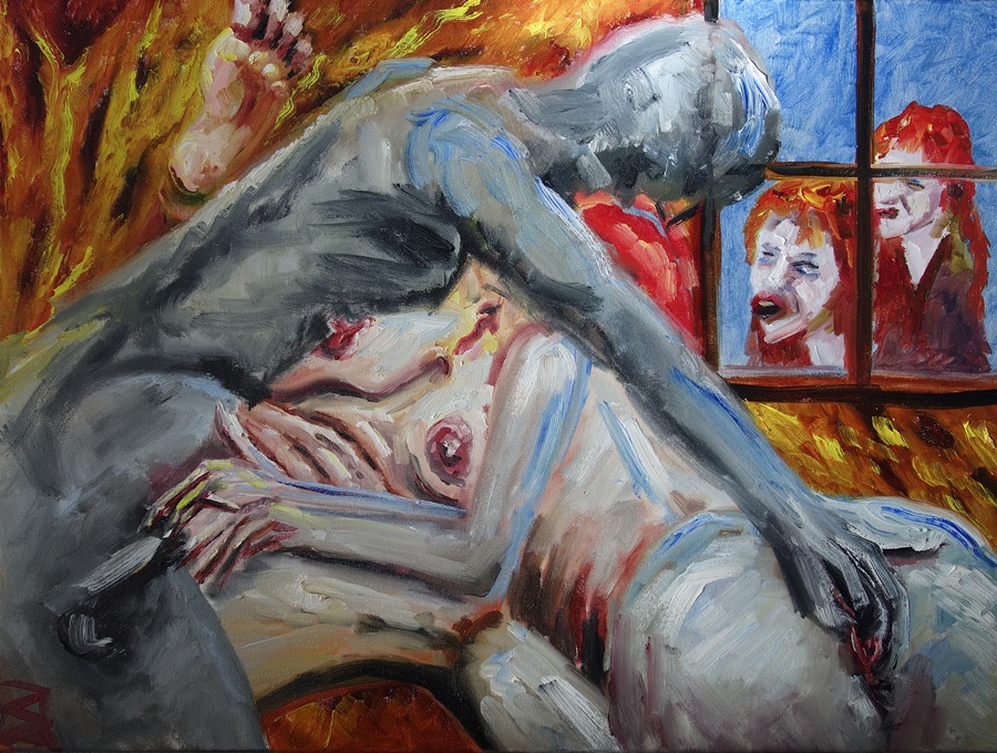 Malerfürst von Rügen Mädchengemälde