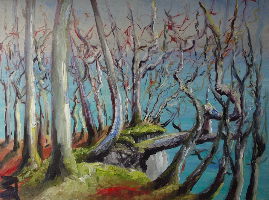 Malerfürst von Rügen Mädchengemälde