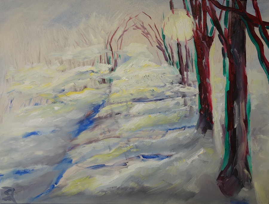 Malerfürst von Rügen Mädchengemälde