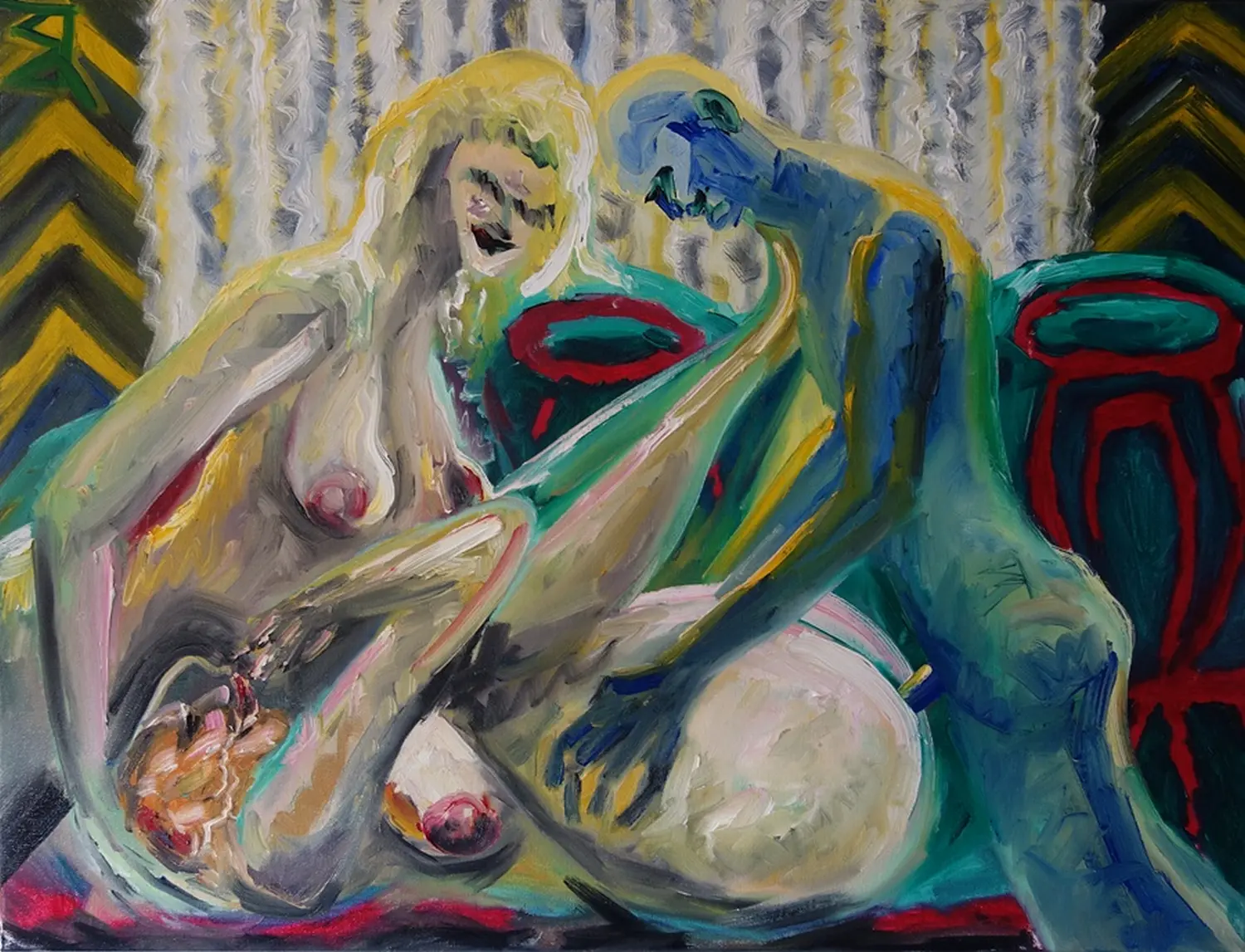 Malerfürst von Rügen Mädchengemälde