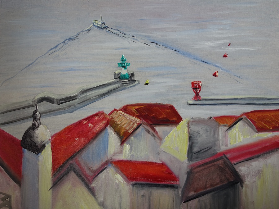 Malerfürst von Rügen Mädchengemälde