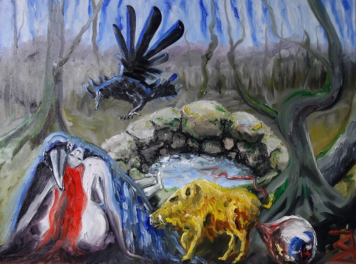 Malerfürst von Rügen Mädchengemälde