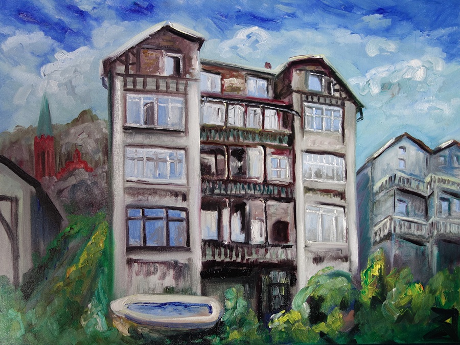 Malerfürst von Rügen Mädchengemälde