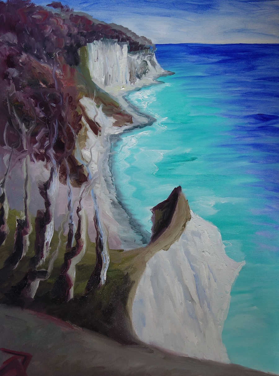 Malerfürst von Rügen Mädchengemälde