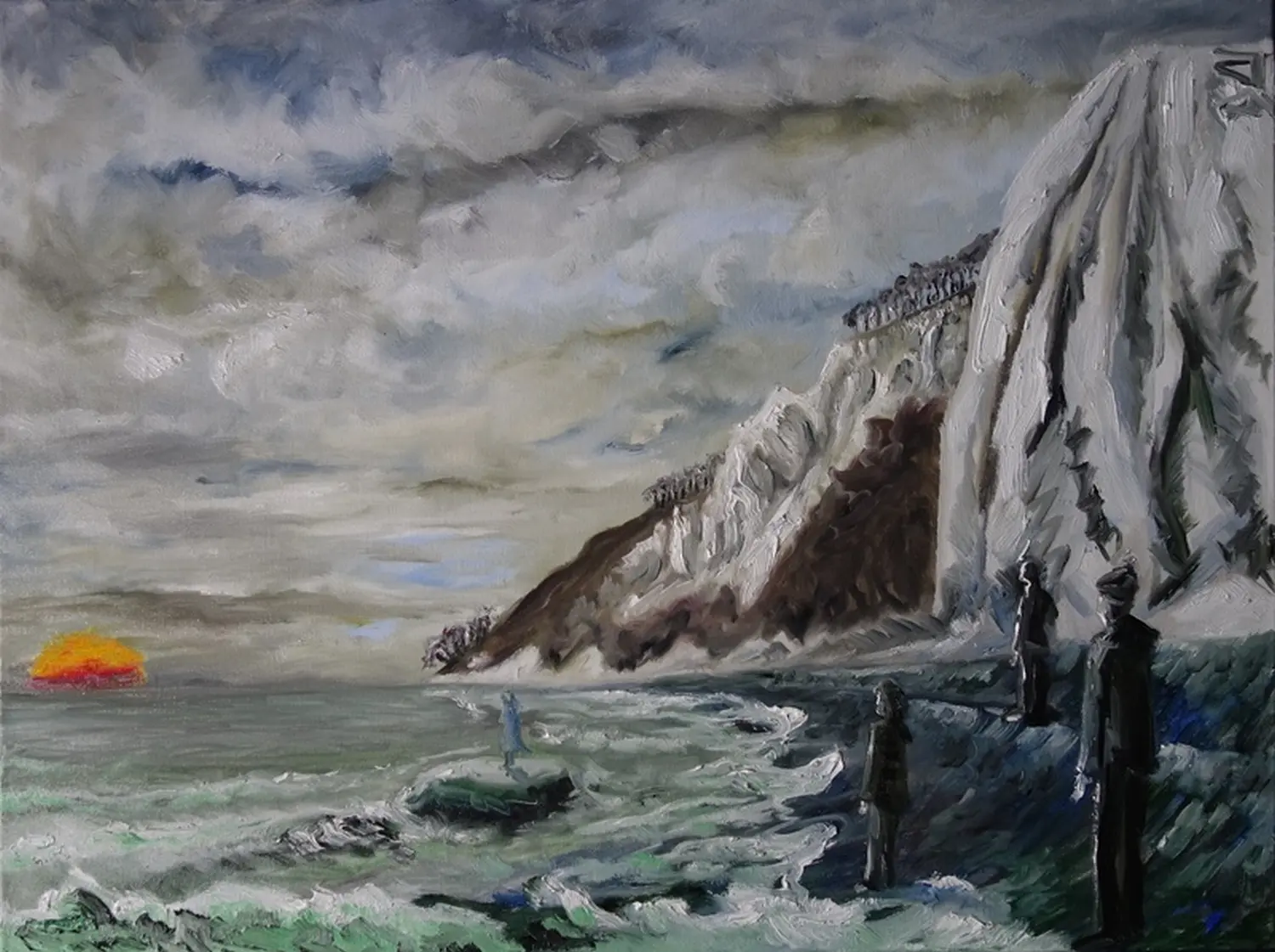 Malerfürst von Rügen Mädchengemälde