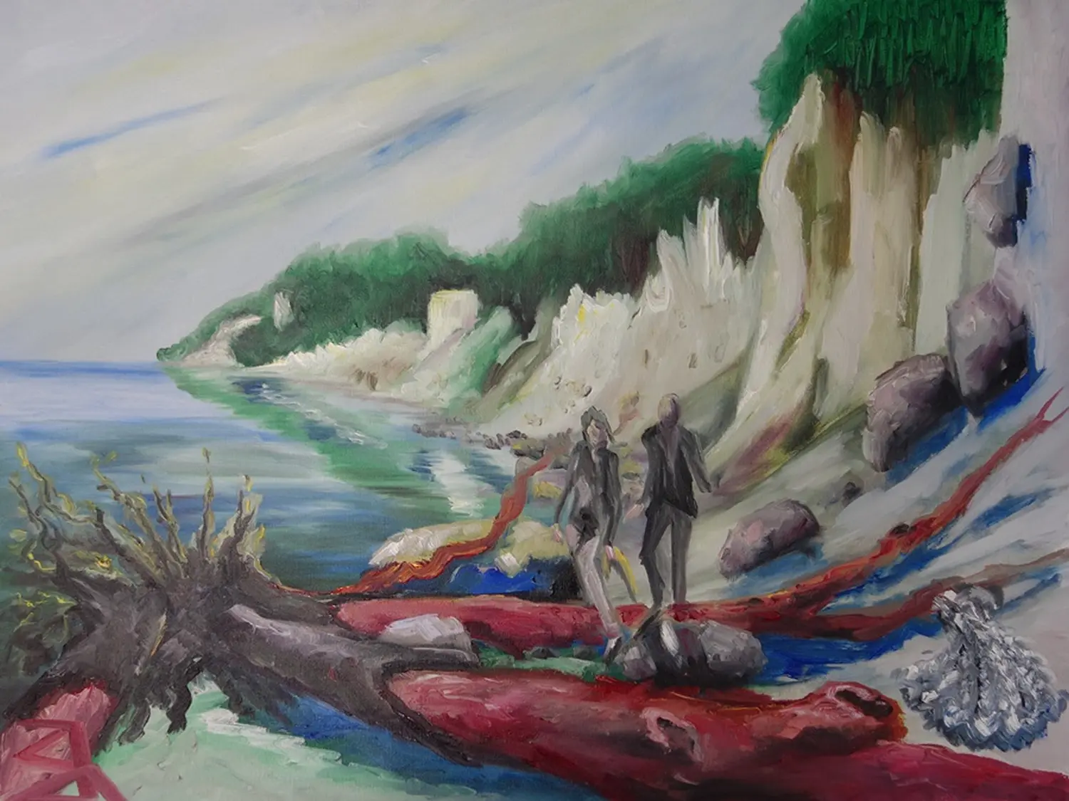 Malerfürst von Rügen Mädchengemälde