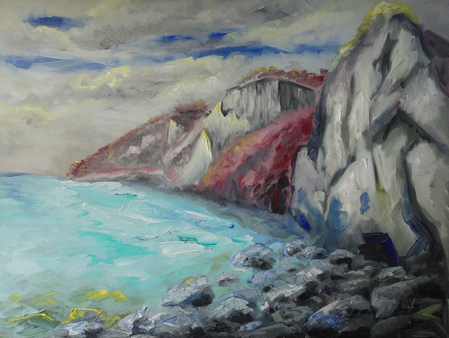 Malerfürst von Rügen Mädchengemälde