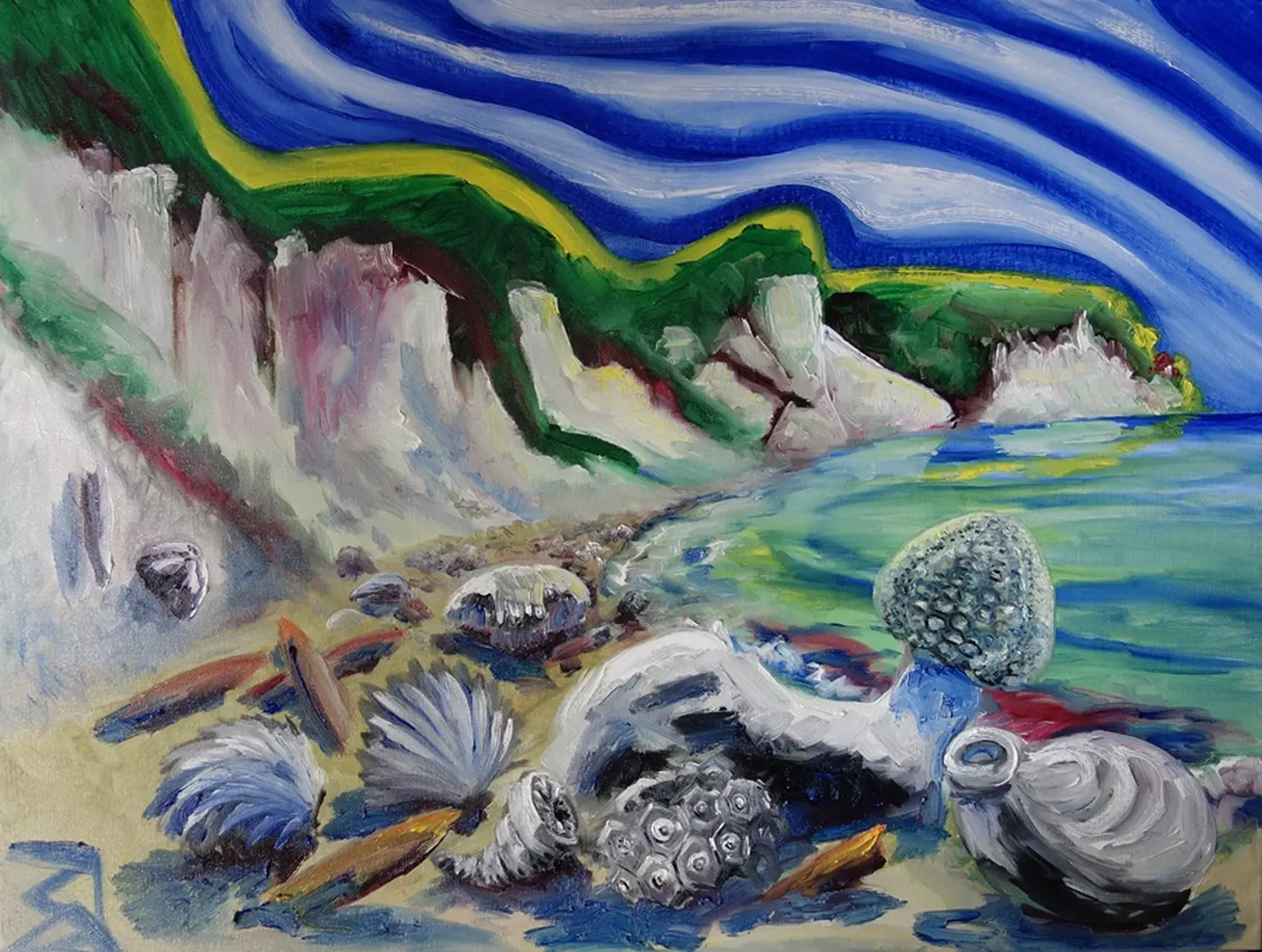 Malerfürst von Rügen Mädchengemälde