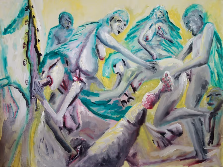 Malerfürst von Rügen Mädchengemälde