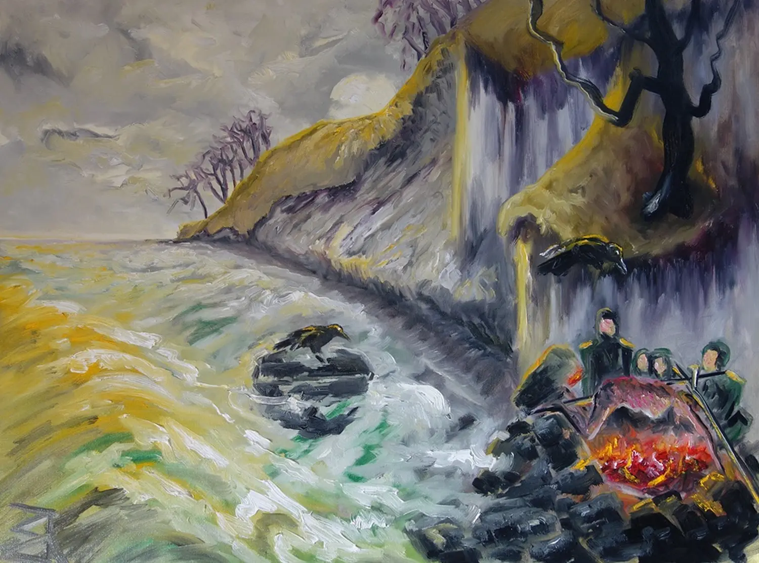 Malerfürst von Rügen Mädchengemälde