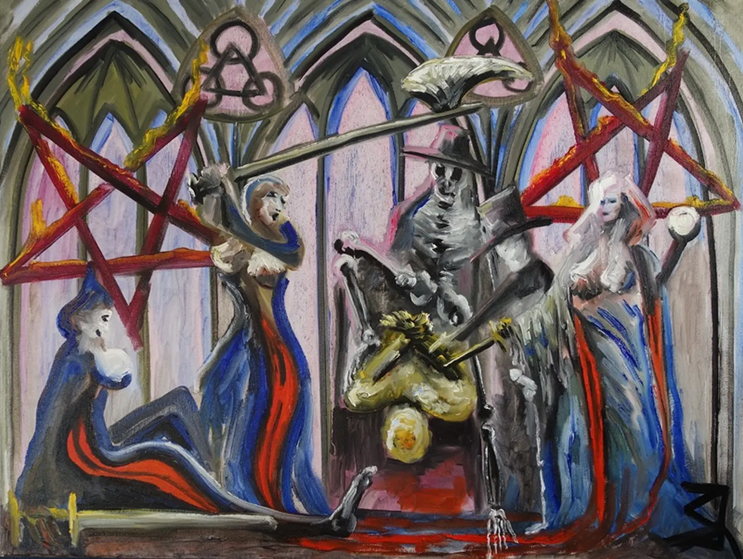 Malerfürst von Rügen Mädchengemälde