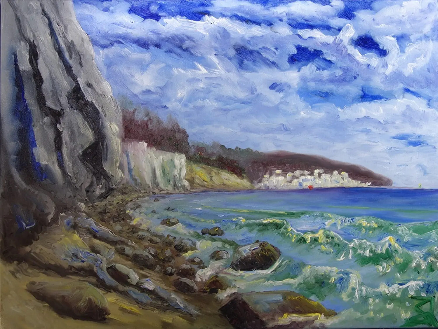 Malerfürst von Rügen Mädchengemälde