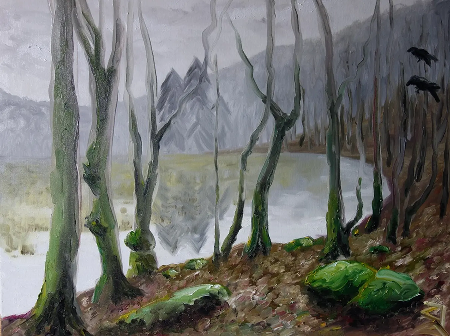 Malerfürst von Rügen Mädchengemälde