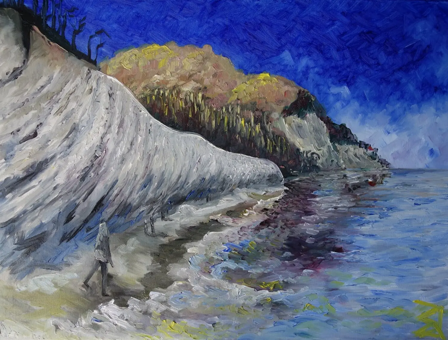 Malerfürst von Rügen Mädchengemälde