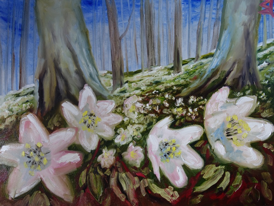 Malerfürst von Rügen Mädchengemälde