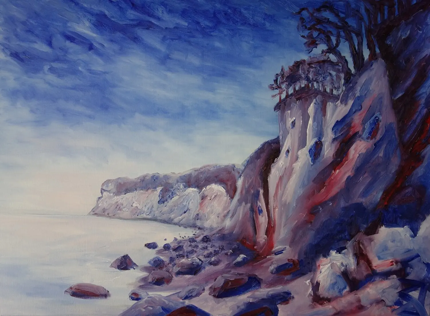 Malerfürst von Rügen Mädchengemälde