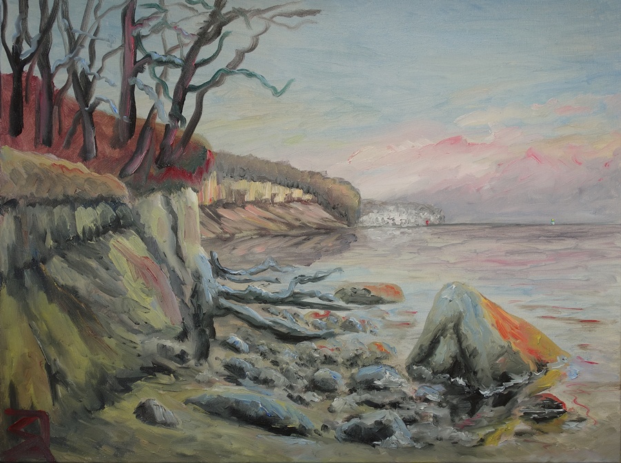 Malerfürst von Rügen Mädchengemälde