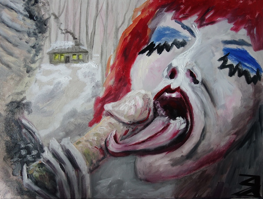 Malerfürst von Rügen Mädchengemälde