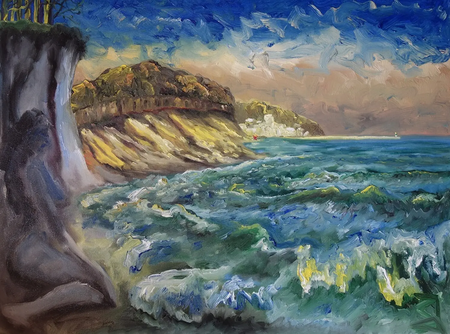 Malerfürst von Rügen Mädchengemälde