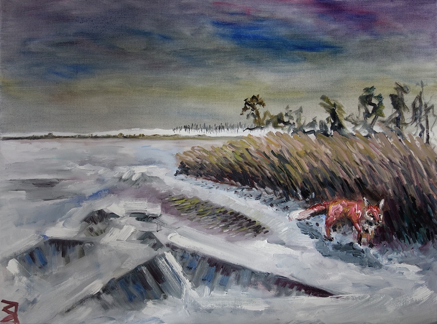 Malerfürst von Rügen Mädchengemälde