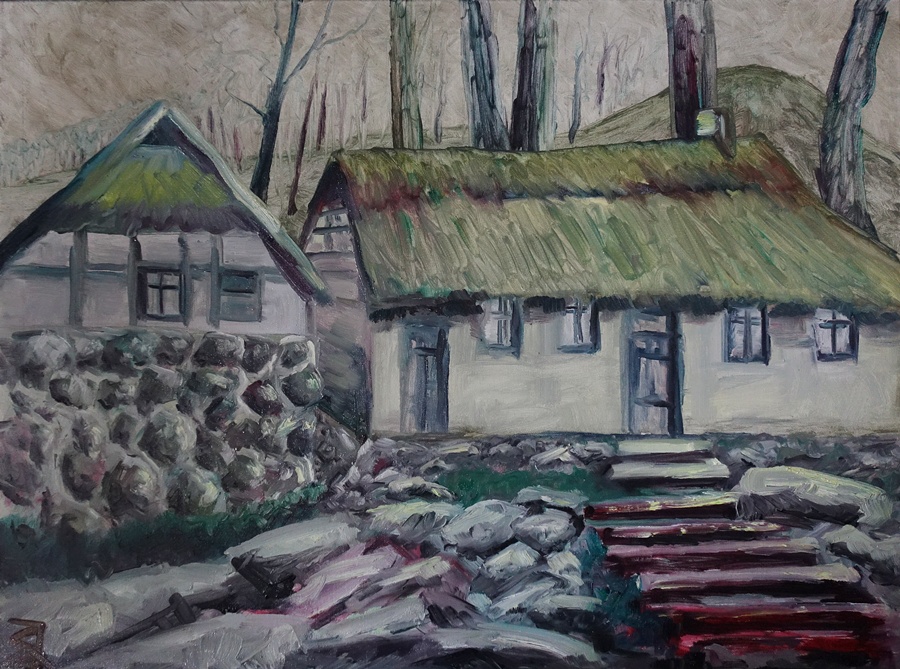 Malerfürst von Rügen Mädchengemälde