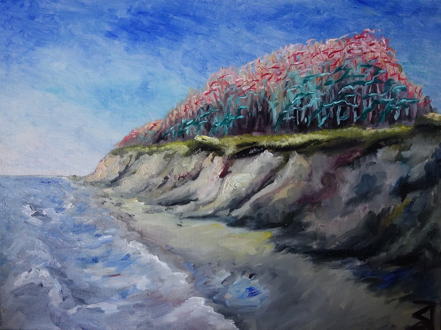 Malerfürst von Rügen Mädchengemälde